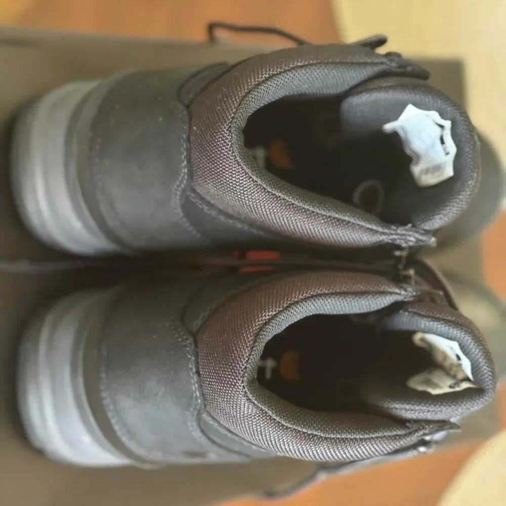 Carhartt Men's Black and Grey Boots